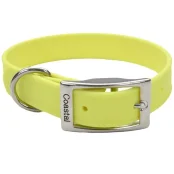 Водонепроницаемый ошейник Coastal Fashion Waterproof Dog Collar для собак, желтый, 2.5×61 см