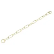 Ошейник с широким звеном Sprenger Extra Long Link для собак, 4 мм, полированная латунь, 59 см