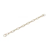 Ошейник из куроганной стали Sprenger Long Link с широким звеном для собак, 4 мм, 61 см