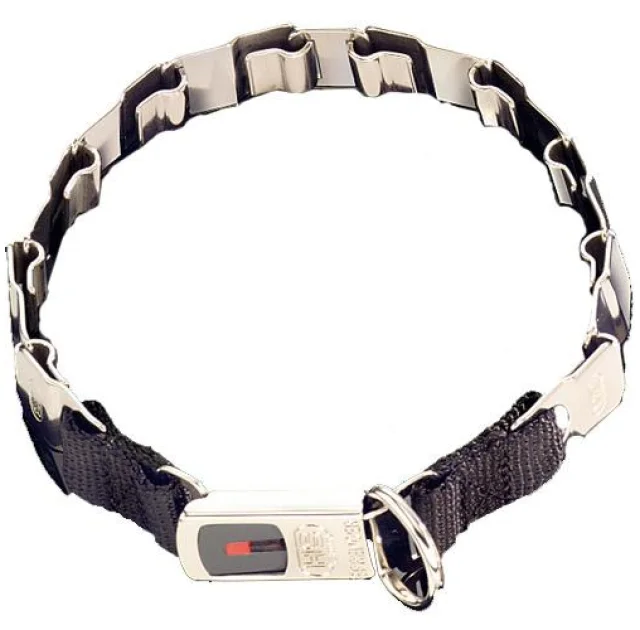 Строгий ошейник Sprenger Neck-Tech Fun для собак, с замком ClicLock, нержавеющая сталь маттовая, 48 см