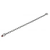Ошейник Sprenger Long Link для собак, со средним звеном, черная сталь, 3 мм, 50 см
