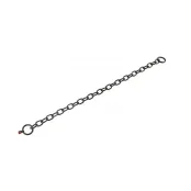 Ошейник Sprenger Long Link для собак, со средним звеном, черная сталь, 4 мм, 69 см
