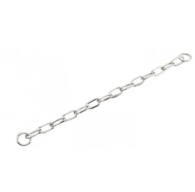 Ошейник Sprenger Long Link для собак, с широким звеном, хромированная сталь, 4 мм, 68 см