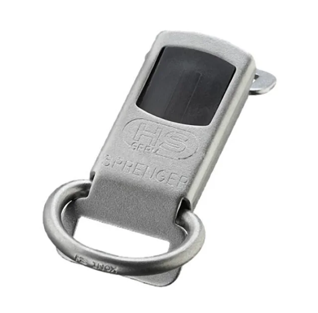 Замок ClicLock для ошейников Sprenger для собак, вороненная сталь маттовая