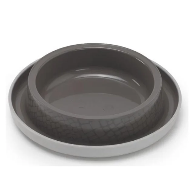 Миска Moderna Trendy Dinner Cat WildLife для котів і собак, пластик, рожева, 210 мл, d-15 см