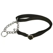 Нейлоновый ошейник-удавка Pet Pro для собак, регулируемый, черный, 45-70 см×25 мм
