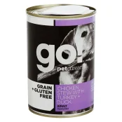 Консервы GO! Grain Free Chicken Stew with Turkey + Duck, беззерновой влажный корм, для собак, 400 г