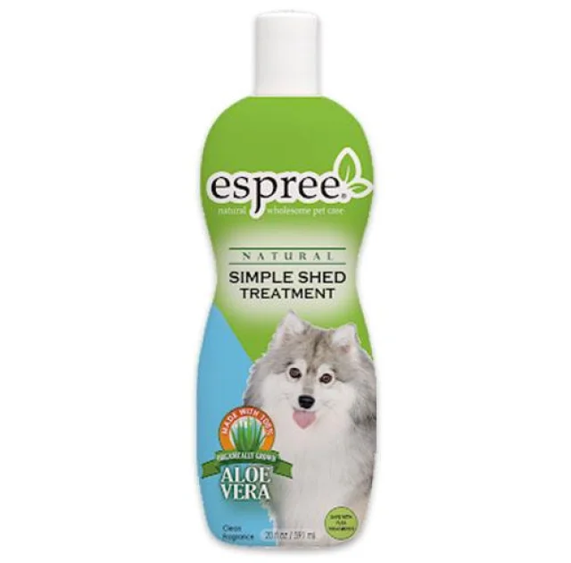 Кондиционер Espree Simple Shed Treatment для использования во время линьки для собак и кошек, 591 мл