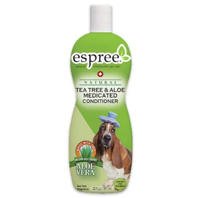 Терапевтичний кондиціонер Espree Tea Tree & Aloe Conditioner з маслом чайного дерева і алое вера, 591 мл