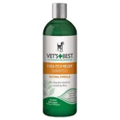 Шампунь Vet`s Best Flea Itch Relief Shampoo успокаивающий от укусов блох для собак, 470 мл