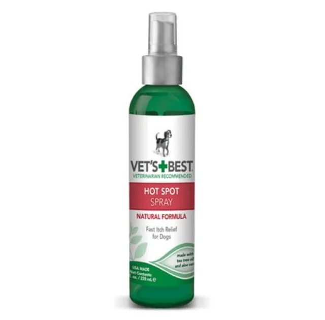 Спрей Vet`s Best Hot Spot Spray успокаивающий для собак, 236 мл
