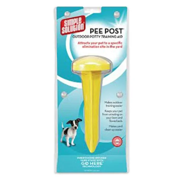 Привчання собак до туалету Simple Solution Pee Post Pheromone-Treated Yard Stake в певному місці