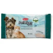 Очищаючі вологі рукавички Padovan Pet Wipes Glove, 5 шт
