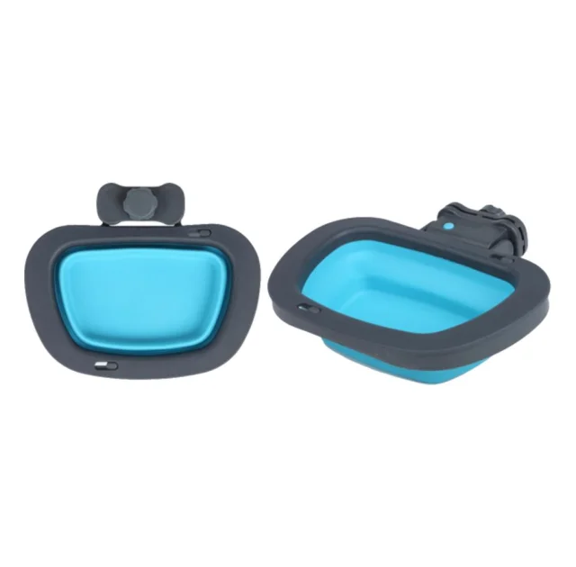Миска для клітки Dexas Kennel Bowl для собак і котів, блакитна, 600 мл