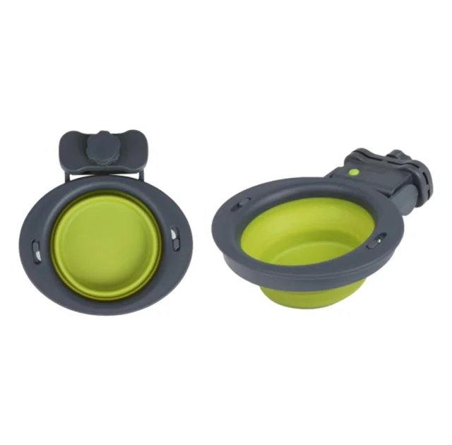Миска для клітини Dexas Kennel Bowl для собак і котів, зелена, 240 мл