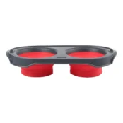 Миска Dexas Pet Feeder складна миска, для собак, червона, 240 мл