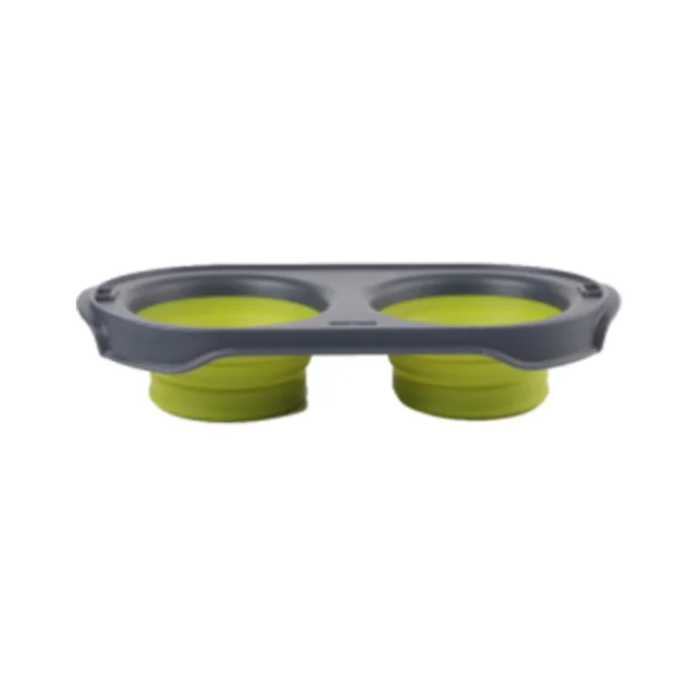 Миска Dexas Pet Feeder складная миска, для собак, зеленая, 600 мл