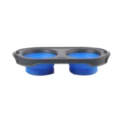 Миска Dexas Pet Feeder складна миска, для собак, синя, 600 мл
