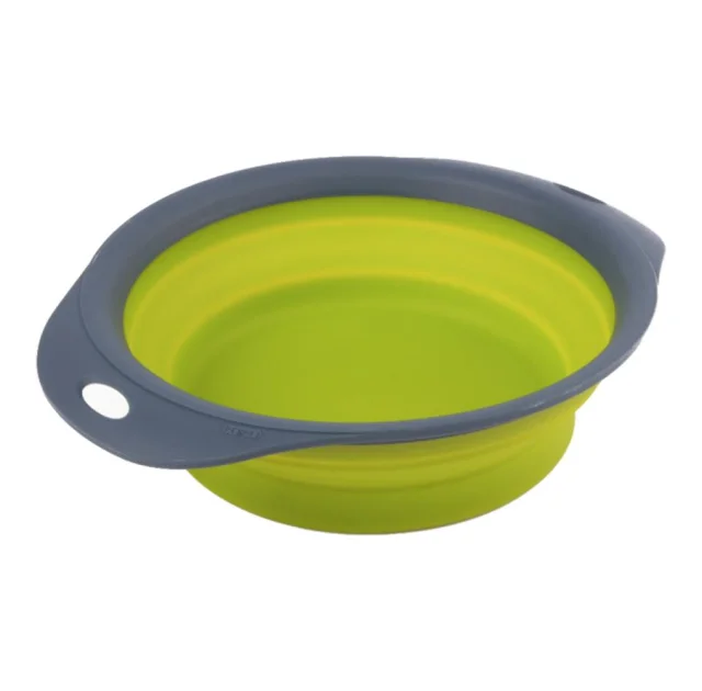 Миска Dexas Collapsible Pet Bowl для собак і котів, зелена, 720 мл