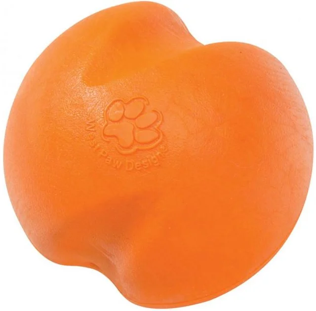 Игрушка West Paw Jive Small Tangerine для собак, 6 см