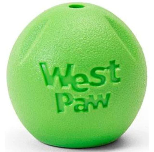 Іграшка West Paw Rando Large Jungle Green для собак, 9 см