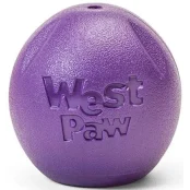 Игрушка West Paw Rando Small Eggplant для собак, 6 см
