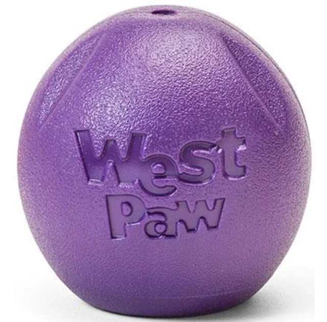 Игрушка West Paw Rando Small Eggplant для собак, 6 см