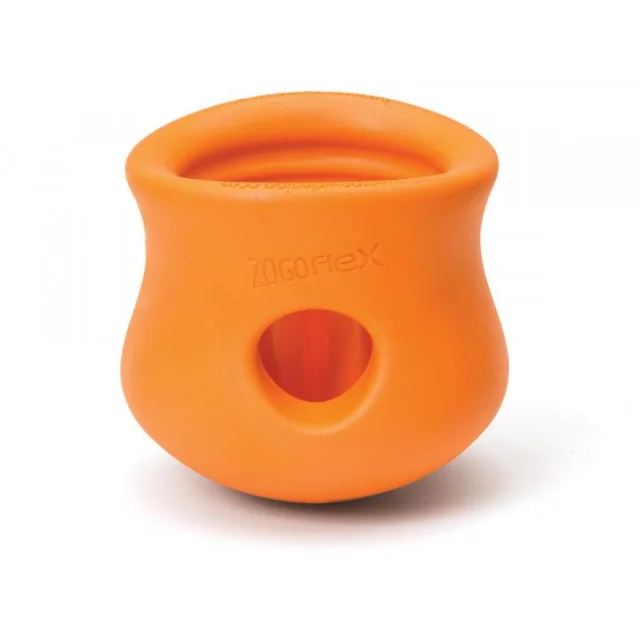 Игрушка West Paw Toppl Small Tangerine для собак, 8 см