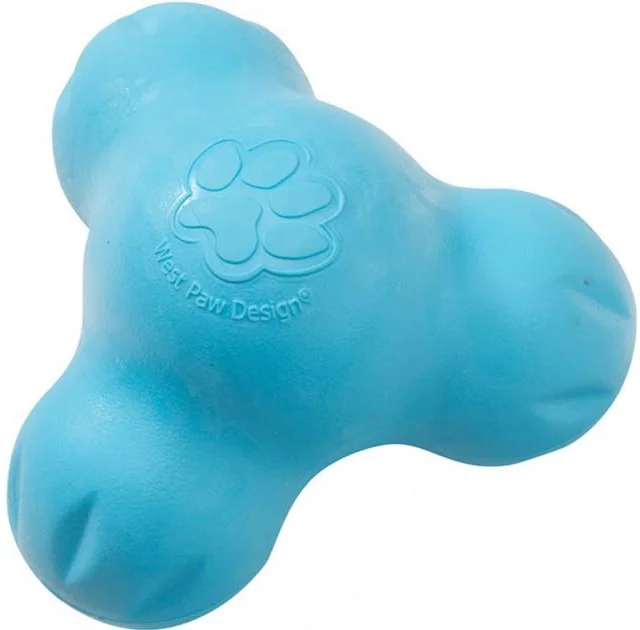 Игрушка West Paw Tux Large Aqua для собак, 13 см