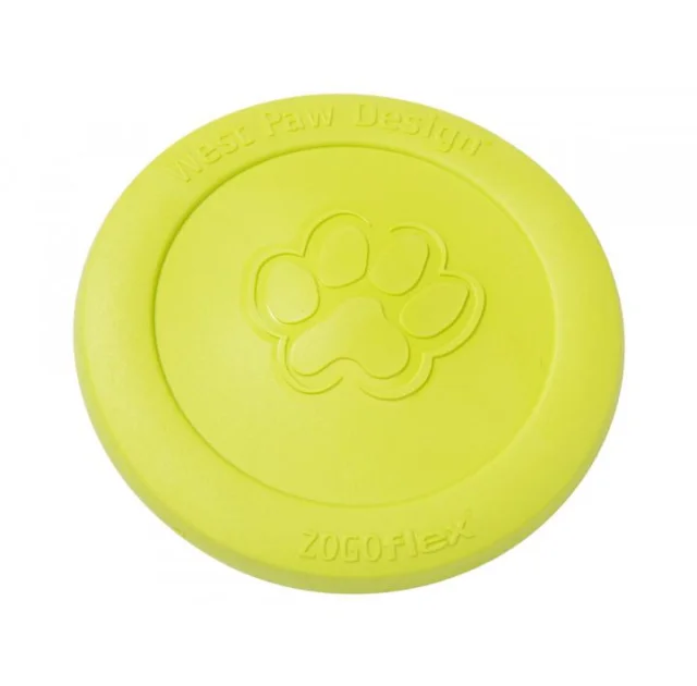 Игрушка West Paw Zisc Small Green для собак, 17 см