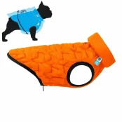 Двусторонняя куртка AiryVest Uni M48 для собак, оранжево-черная