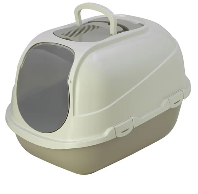 Закрытый туалет Moderna Mega Comfy Cat для кошек, розовый, 66 х 46 х 50 см