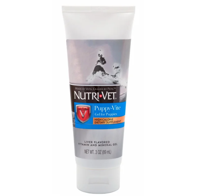 Вітамінний гель Nutri-Vet Puppy-Vite Gel для гармонійного зростання і розвитку цуценят до 9 місяців, 89 мл