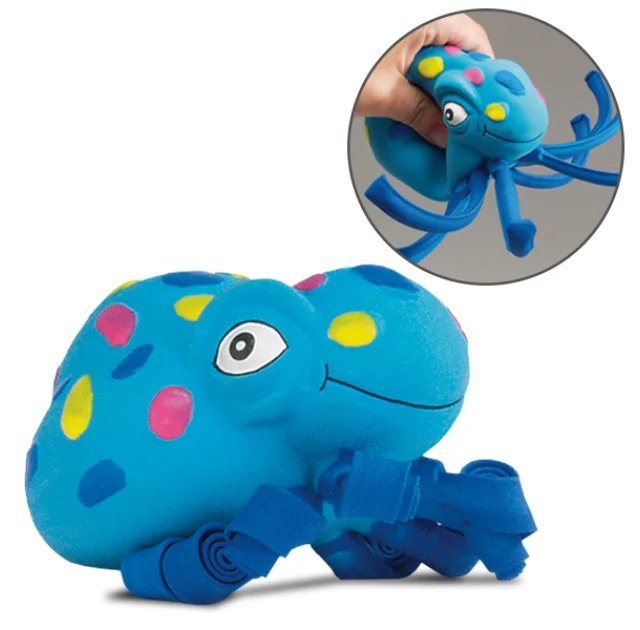 Игрушка спрут Pet Products для собак, синий, 14 см