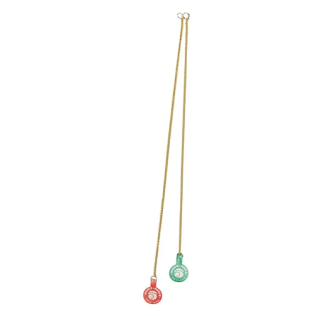 Ланцюжок Ring5 Jewerly Link для собак, золота, плетені, 35 см