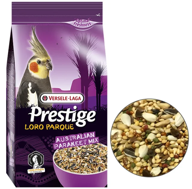 Повноцінний корм Versele-Laga Prestige Loro Parque Australian Parakeet Mix для австралійських папуг, 1 кг