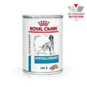 Вологий корм Royal Canin Hypoallergenic при харчової алергії у собак, 400 г