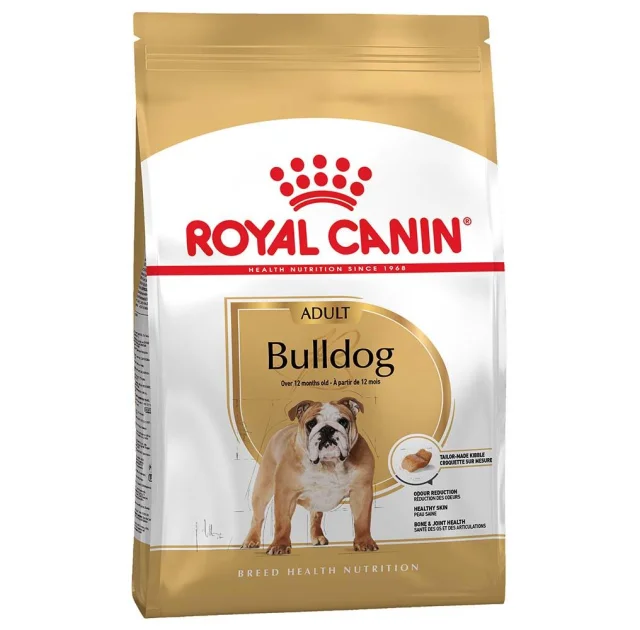 Сухой корм Royal Canin Bulldog Adult для бульдогов, 12 кг