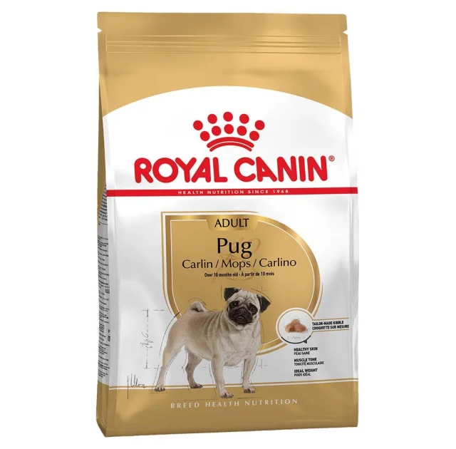 Сухой корм Royal Canin Pug Adult для мопса, 1.5 кг