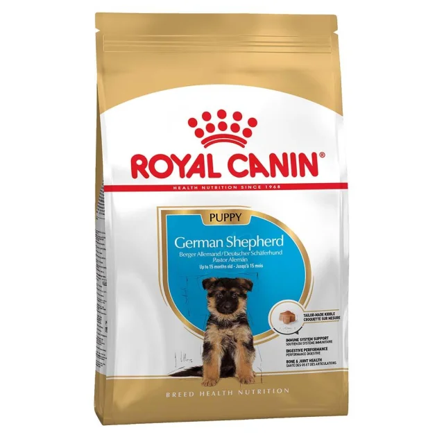 Сухой корм Royal Canin German Shepherd Puppy для щенков немецкой овчарки до 15 месяцев, 3 кг