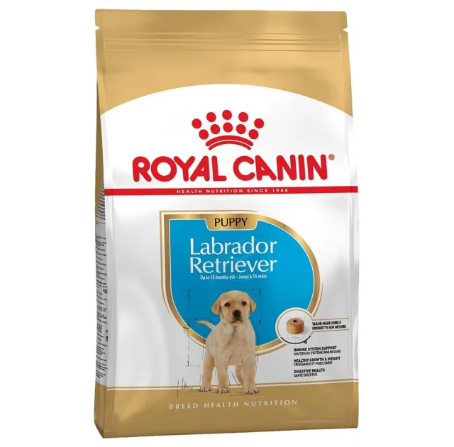 Сухой корм Royal Canin Labrador Retriever Puppy для щенков лабрадора до 15 месяцев, 12 кг