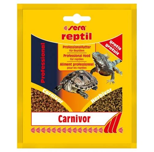 Sera Reptil Professional Carnivor корм для плотоядных рептилий, 20 г
