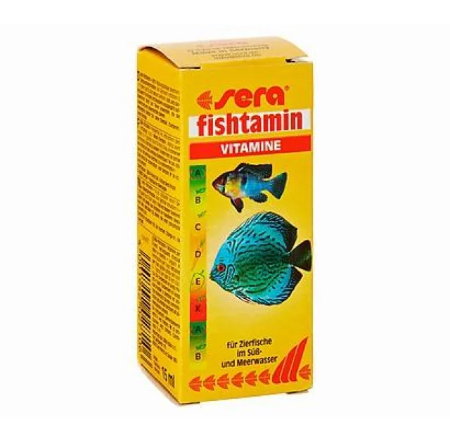 Sera Fishtamin мультивитаминный препарат, 15 мл
