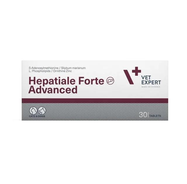 VetExpert Hepatiale Forte Advanced (30 таблеток) для собак и кошек с заболеванием печени
