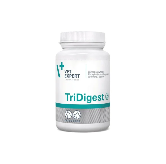 TriDigest (Тридигест) добавка, поддерживающая пищеварение у собак и кошек (40 таблеток)