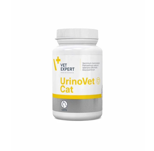 Капсулы VetExpert UrinoVet Cat для поддержания и восстановления функций мочевой системы кошек, 45 шт