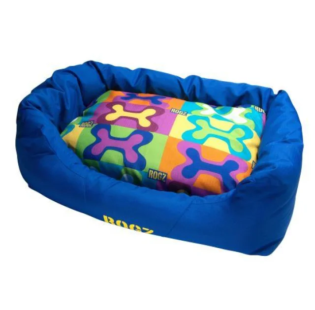 Лежак Rogz Spice Podz для собак, поп арт, 72x45x25 см