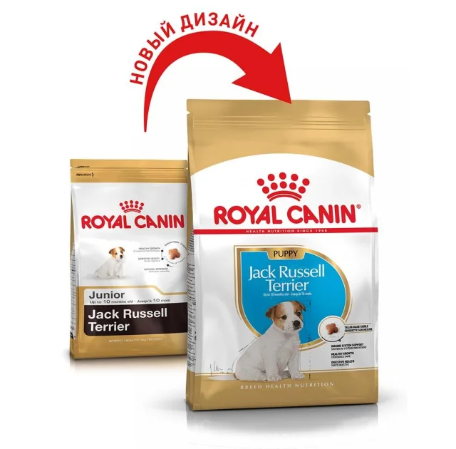 Сухий корм Royal Canin Jack Russell Terrier Puppy для цуценят джек рассел тер'єра до 10 місяців, 500 г