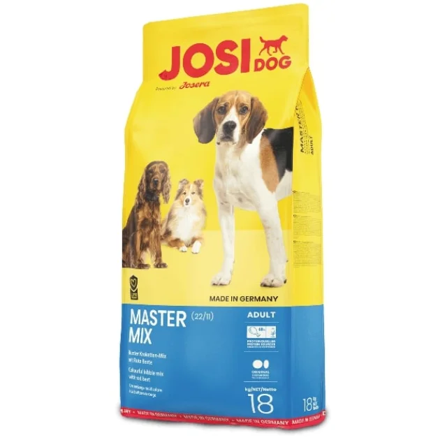 Сухий корм Josera JosiDog Master Mix для дорослих собак всіх порід, з буряком, 18 кг