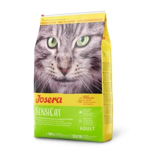 Сухий корм Josera Adult SensiCat для дорослих кішок з чутливих травленням, з печінкою і рисом, 2 кг